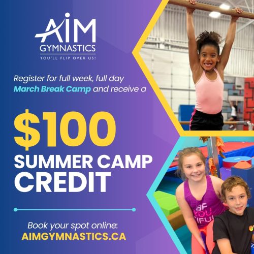 March Break Camp promo